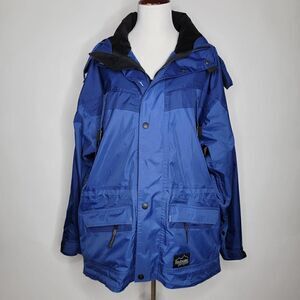 Rockwater Designs Windbreaker Parka Jacket Blue